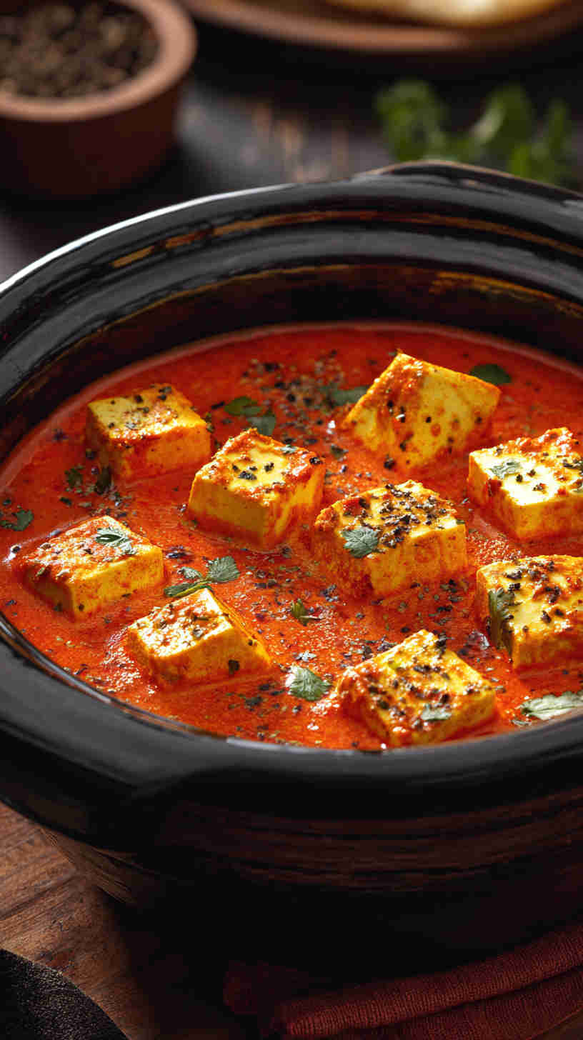 Slow Cooker Paneer Makhani