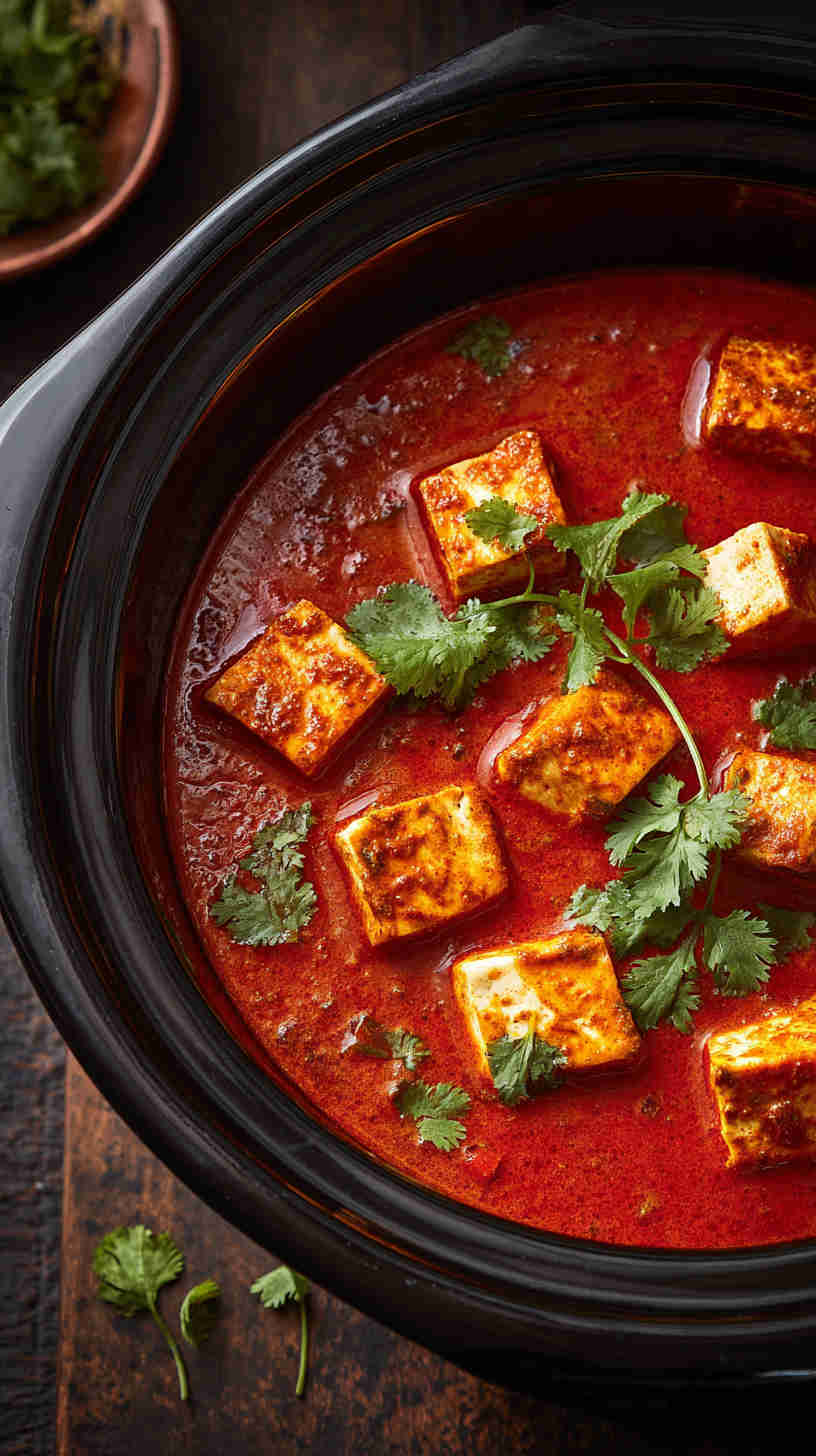 Slow Cooker Paneer Makhani