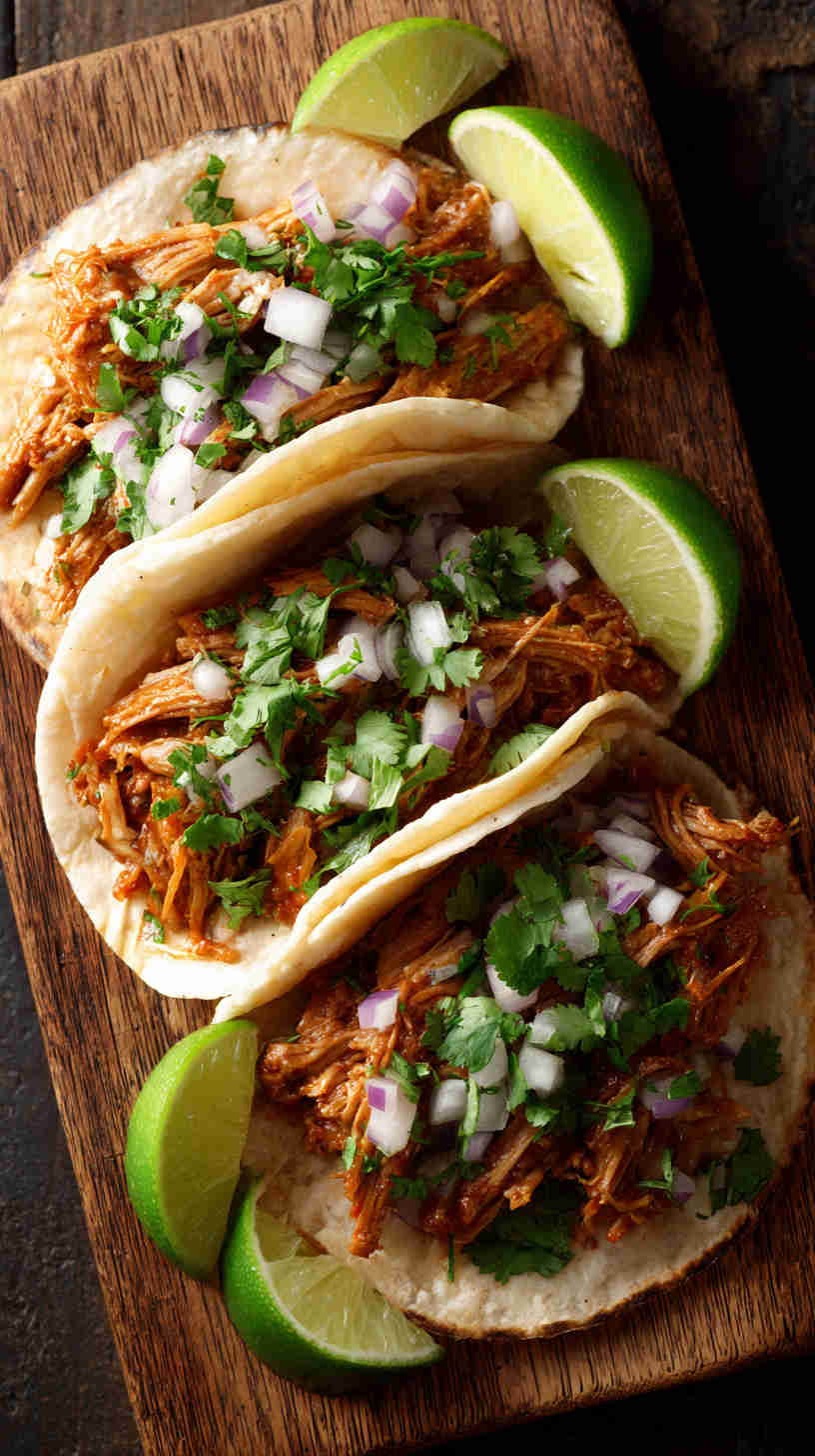 Slow Cooker Pulled Pork Taco Filling