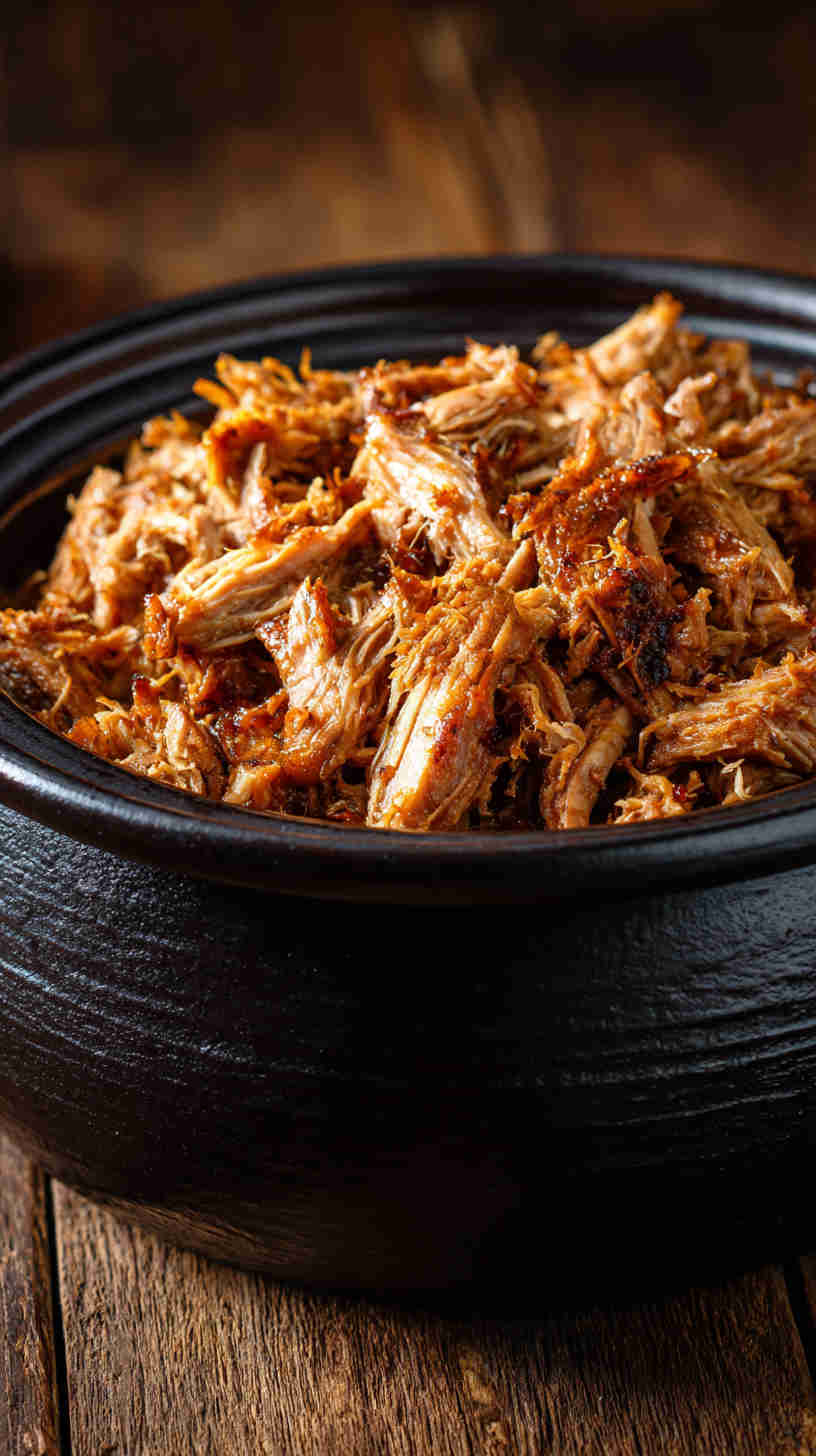 Slow Cooker Pulled Pork Taco Filling