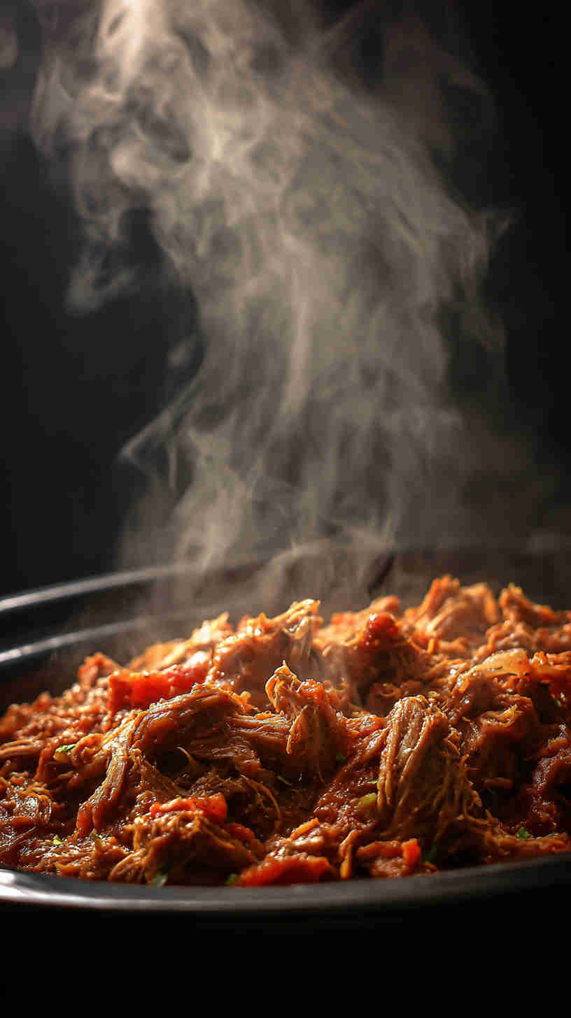 Slow Cooker Pulled Pork Taco Filling