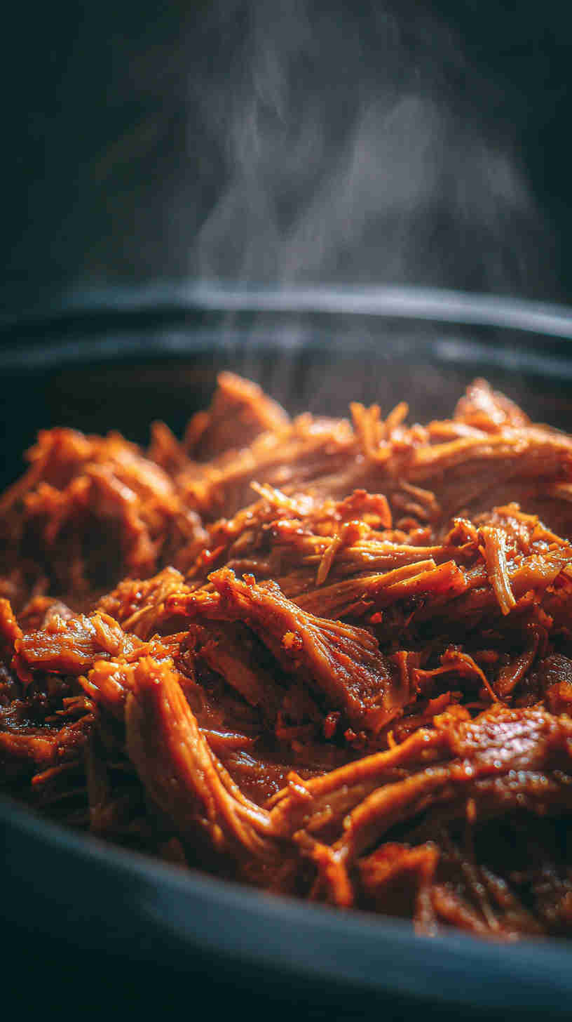 Slow Cooker Pulled Pork Taco Filling
