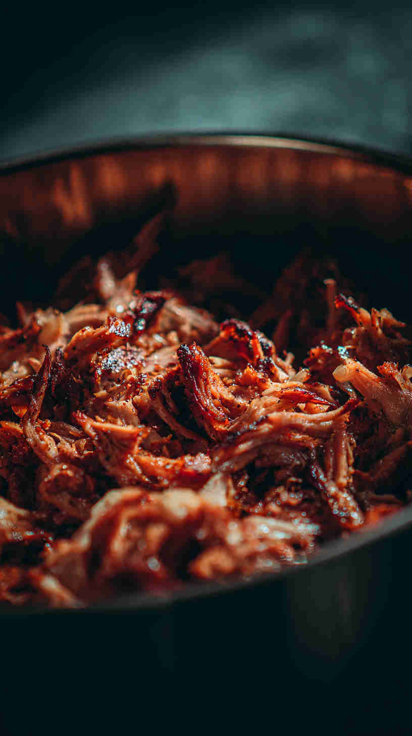 Slow Cooker Pulled Pork Taco Filling