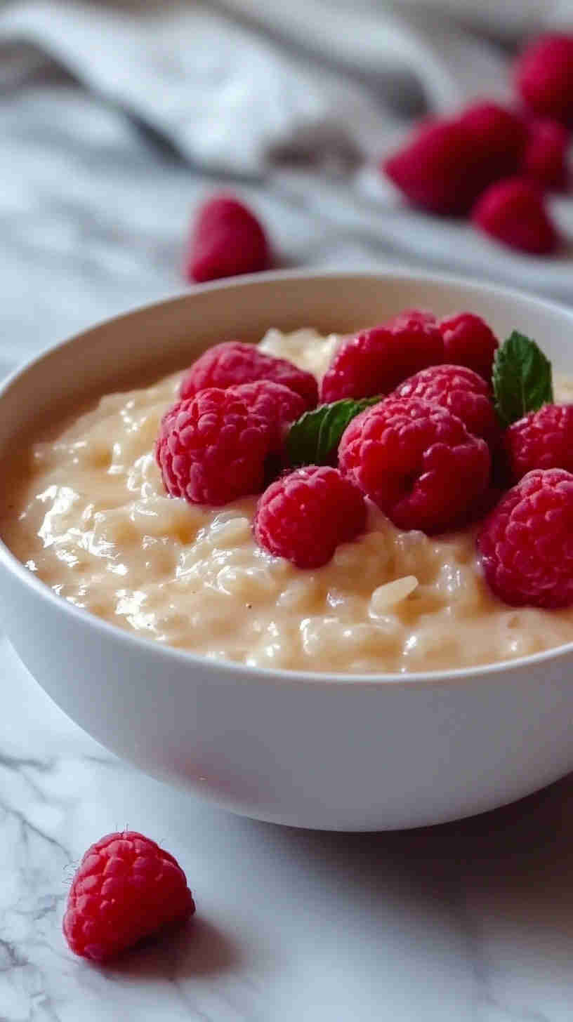 Slow Cooker Rice Pudding with Coconut Milk & Honey