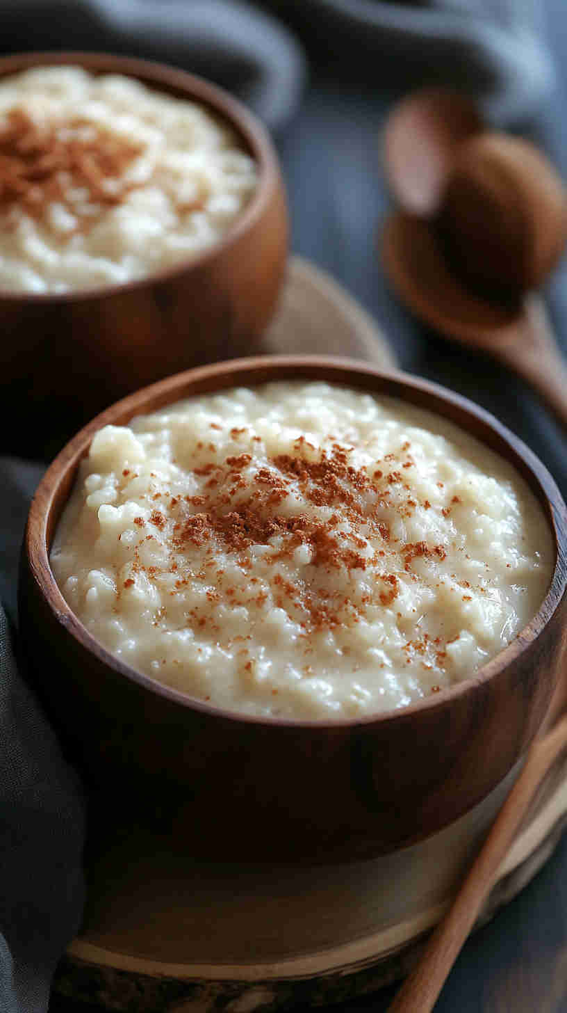 Slow Cooker Rice Pudding with Coconut Milk & Honey