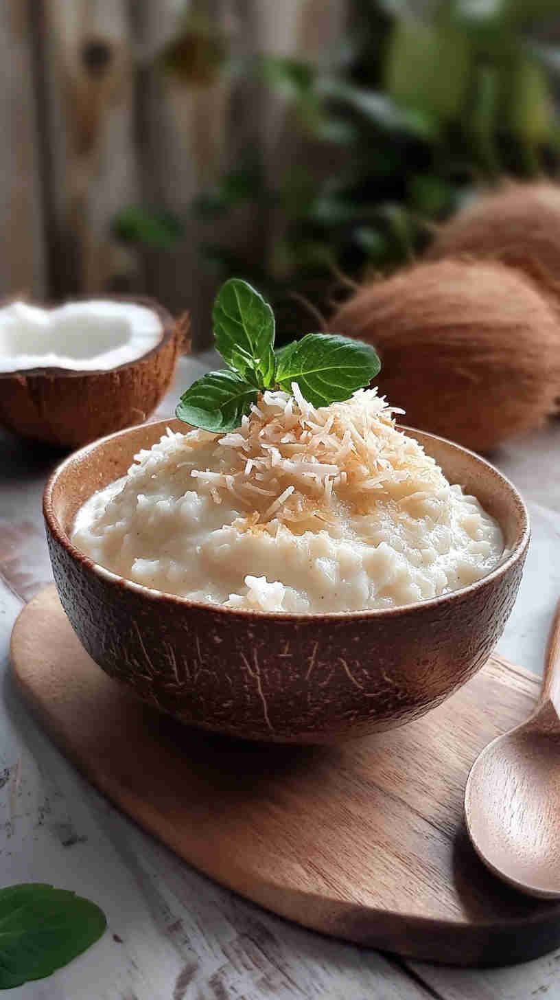 Slow Cooker Rice Pudding with Coconut Milk & Honey