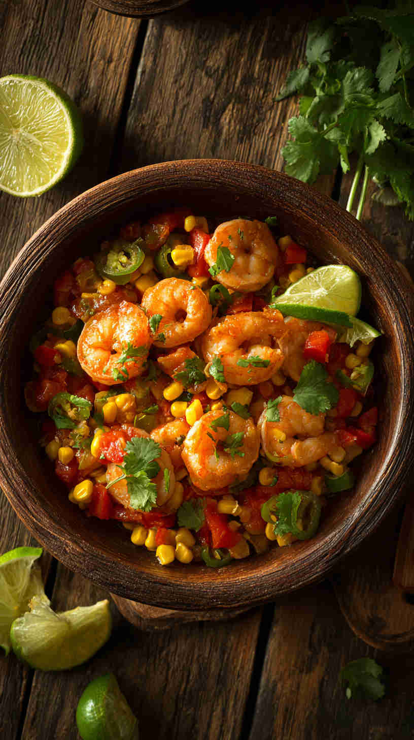 Slow Cooker Spicy Shrimp Taco Filling