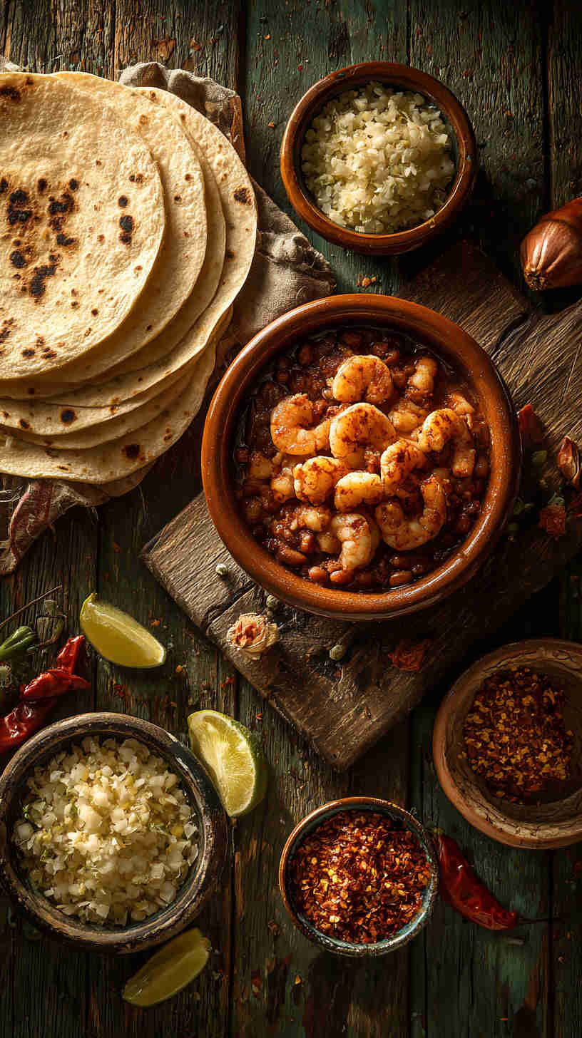 Slow Cooker Spicy Shrimp Taco Filling