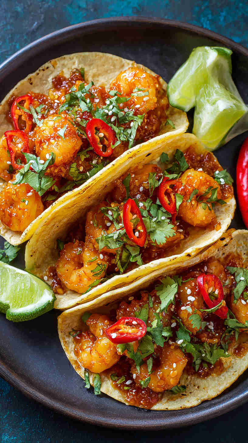 Slow Cooker Spicy Shrimp Taco Filling