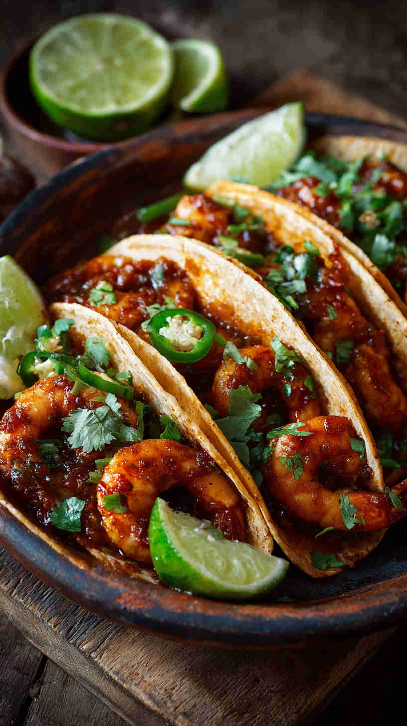 Slow Cooker Spicy Shrimp Taco Filling
