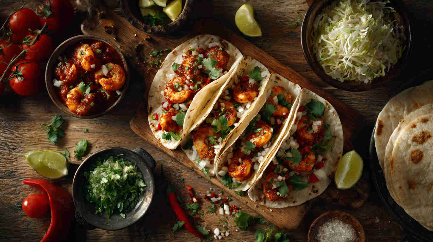 Slow Cooker Spicy Shrimp Taco Filling