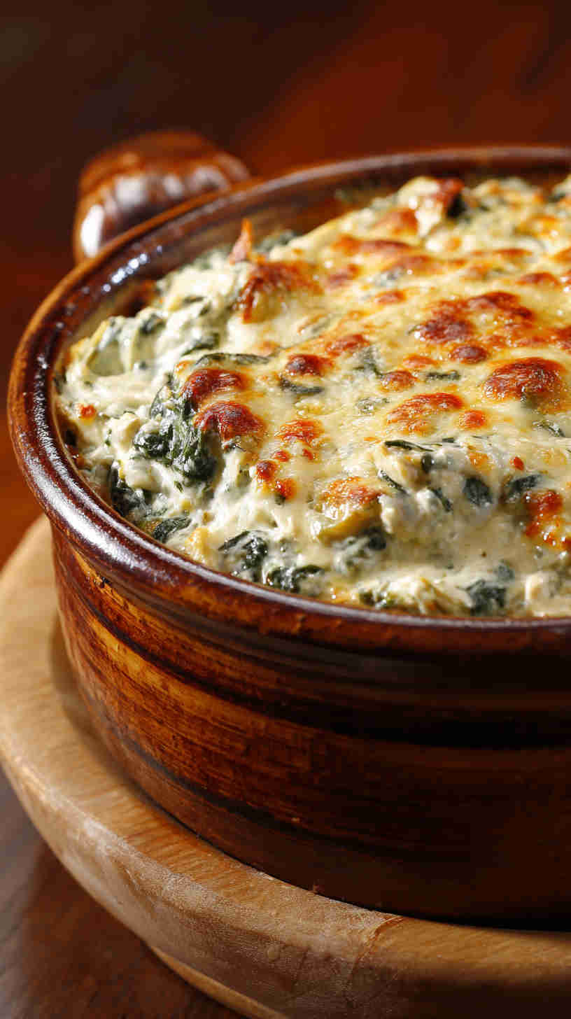 Slow Cooker Spinach Artichoke Dip