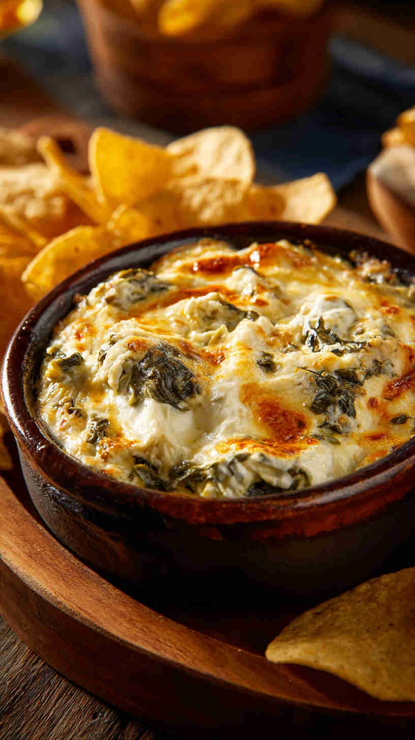 Slow Cooker Spinach Artichoke Dip