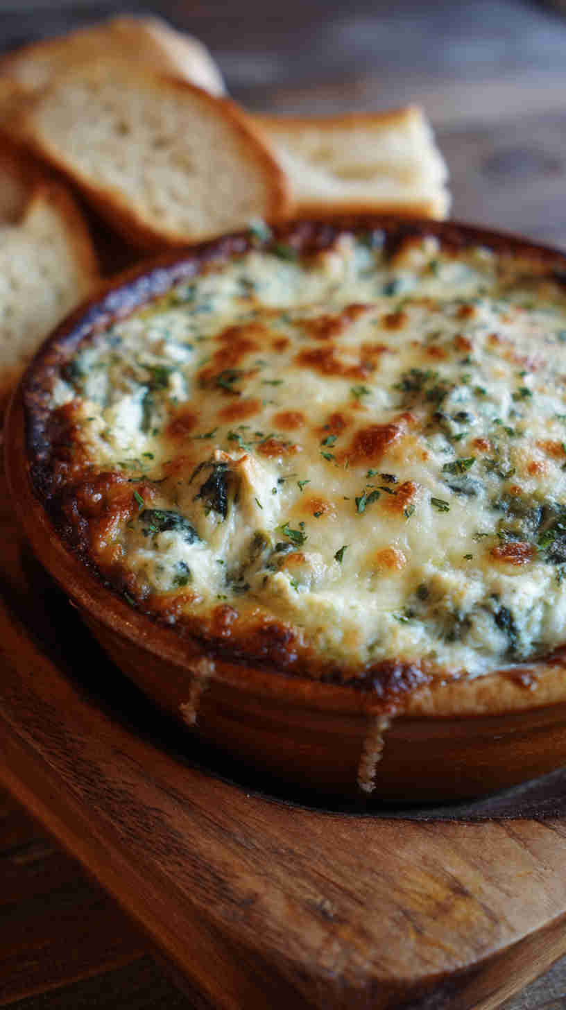 Slow Cooker Spinach Artichoke Dip