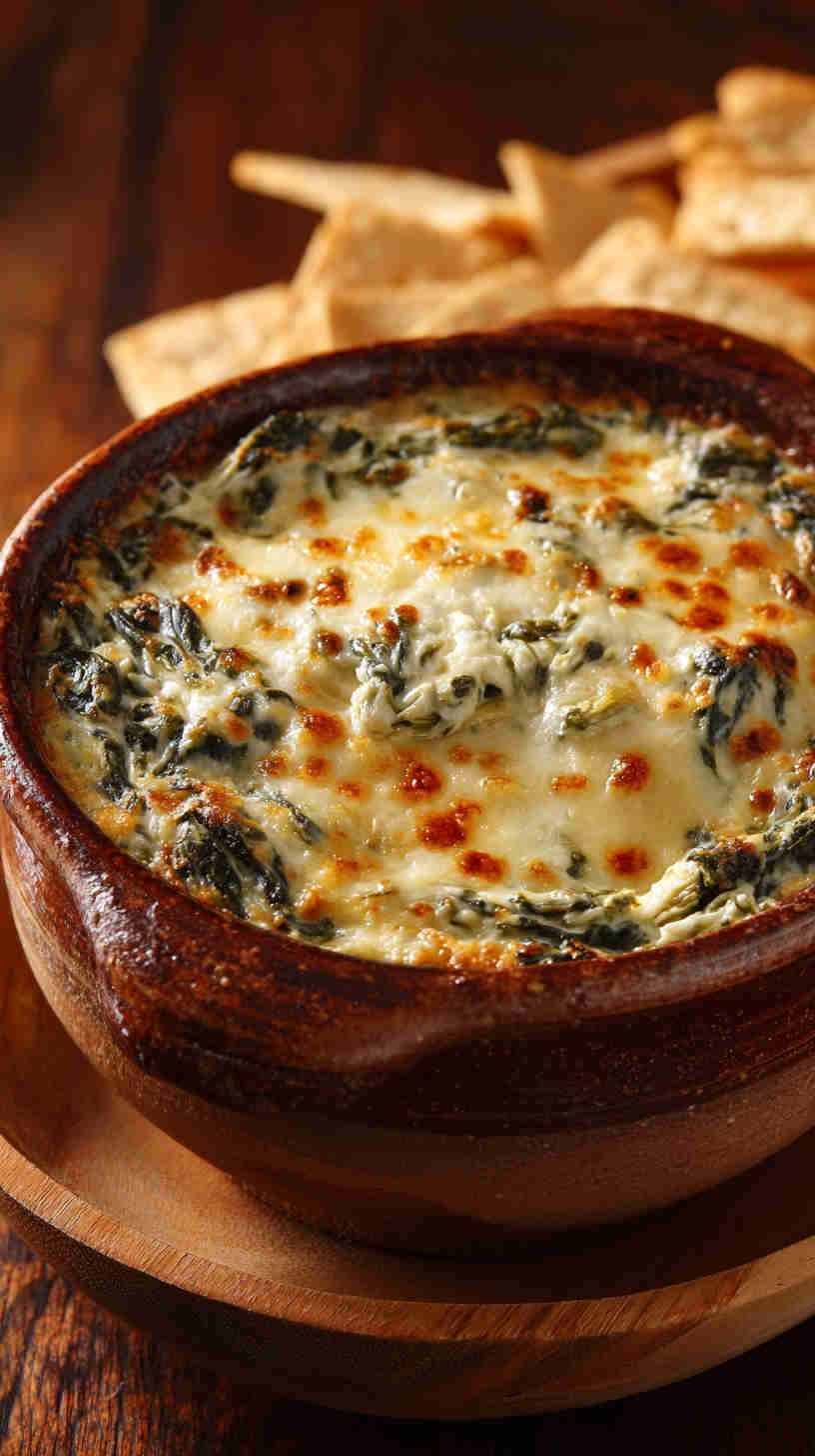 Slow Cooker Spinach Artichoke Dip