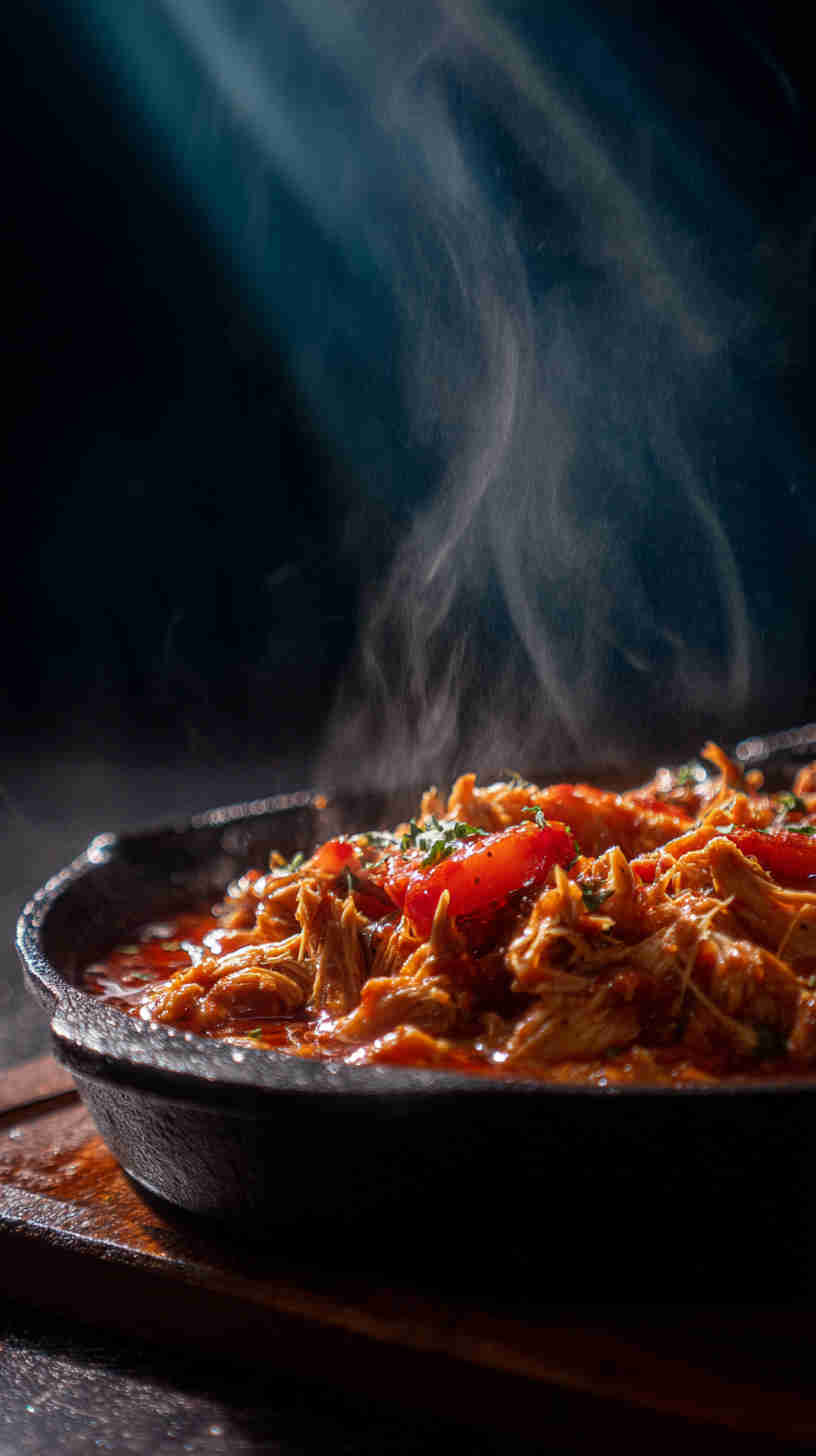 Slow Cooker Sweet Chili Pulled Chicken