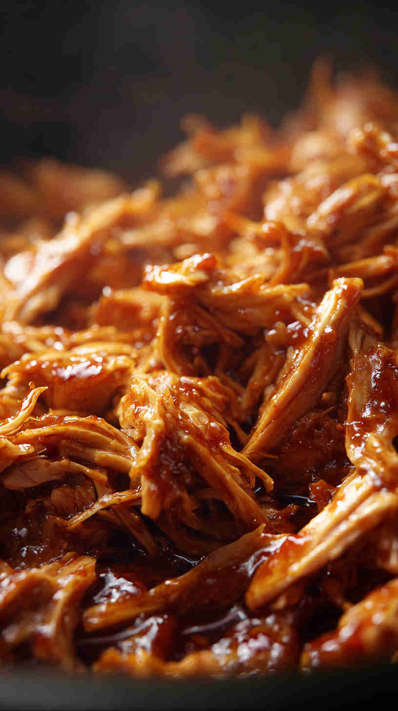 Slow Cooker Sweet Chili Pulled Chicken