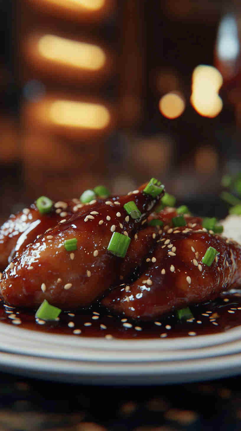 Slow Cooker Teriyaki Glazed Chicken Breast