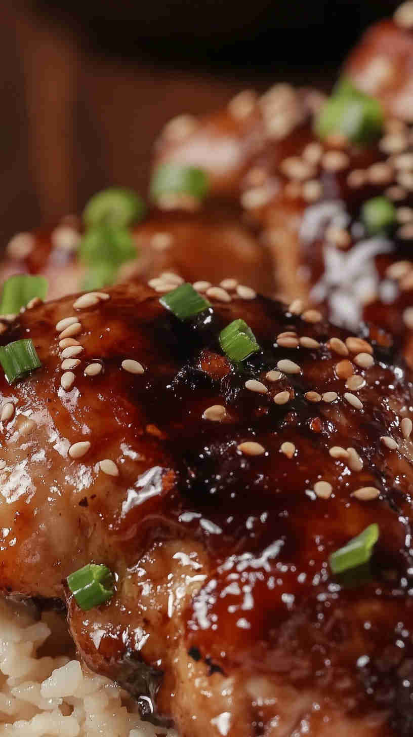 Slow Cooker Teriyaki Glazed Chicken Breast