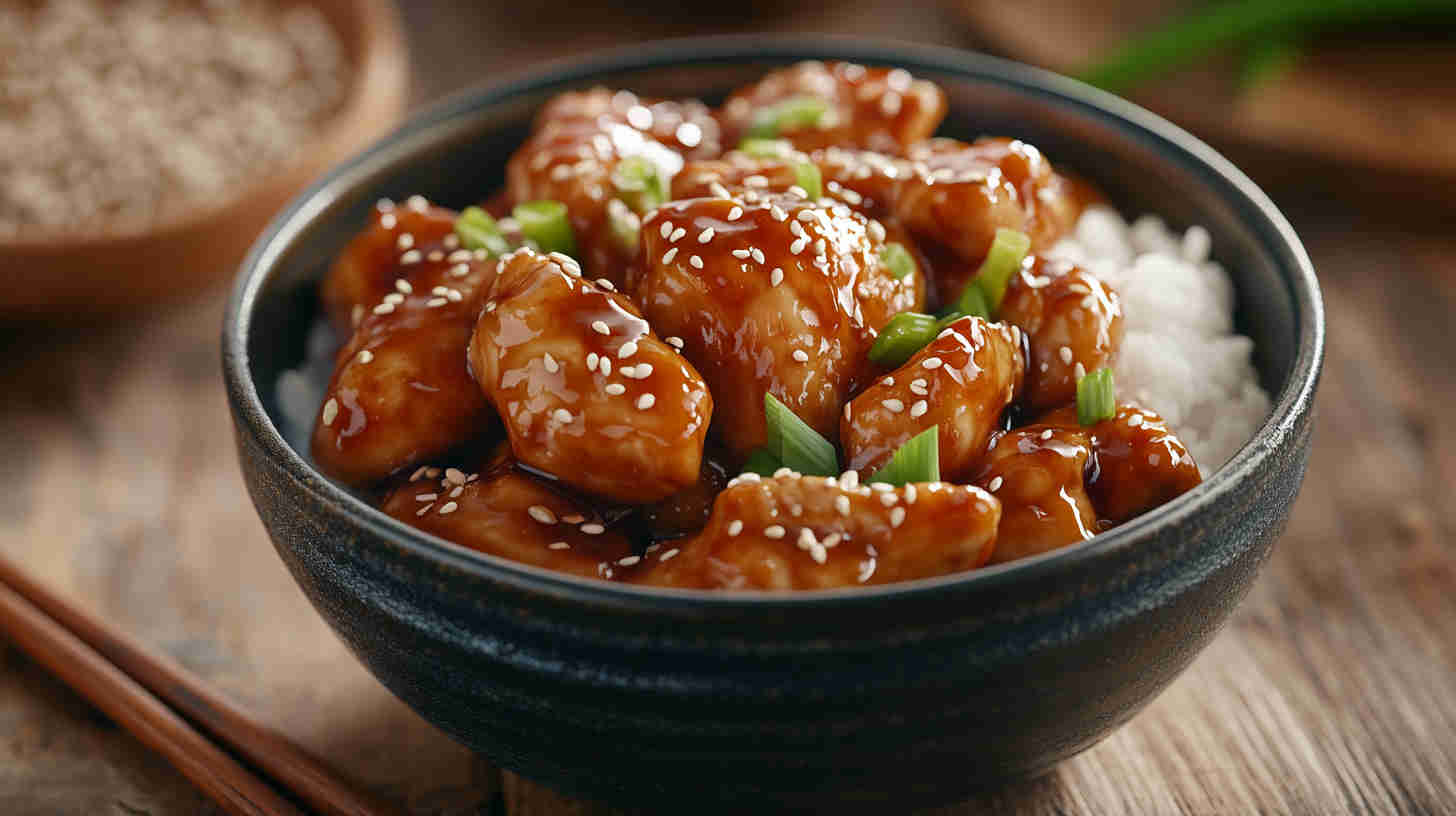 Slow Cooker Teriyaki Glazed Chicken Breast