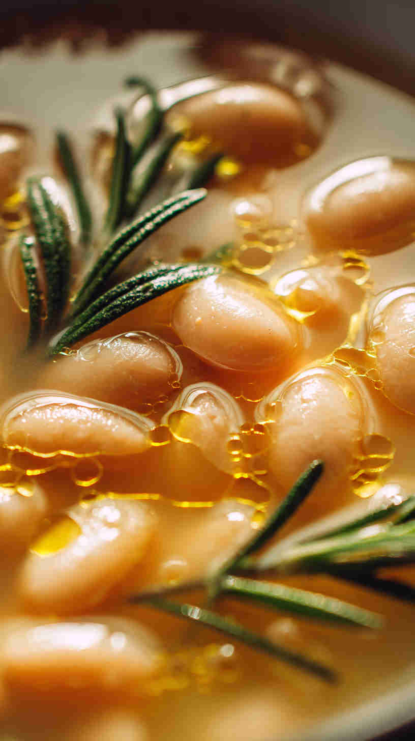 Slow Cooker Tuscan White Bean Soup