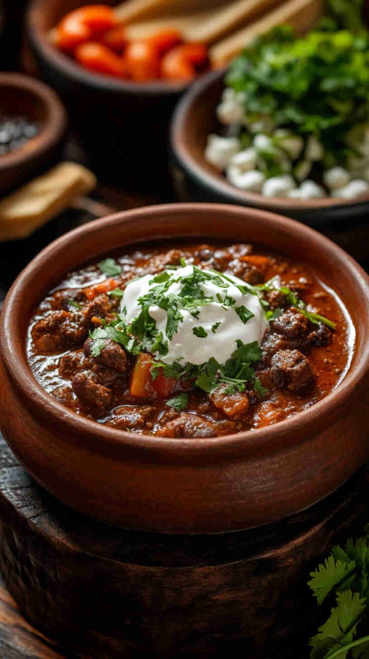 Spicy Beef and Bean Chili