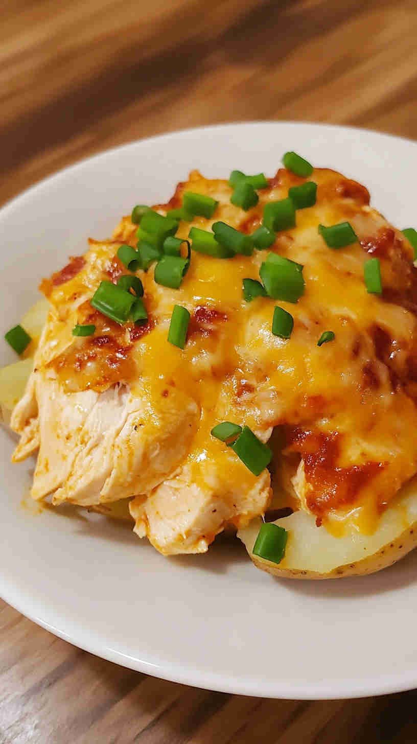 Spicy Buffalo Ranch Crockpot Chicken