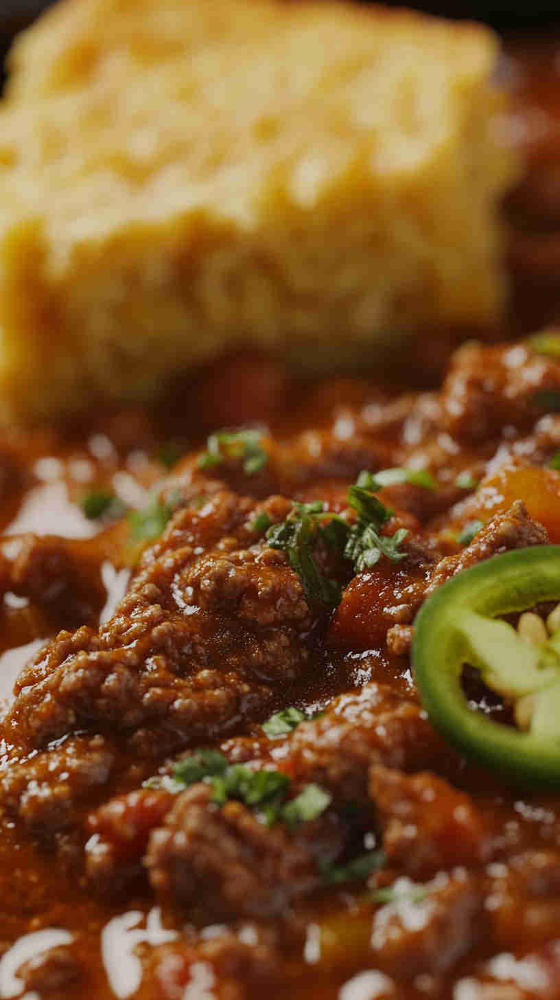 Spicy Chili with Ground Beef