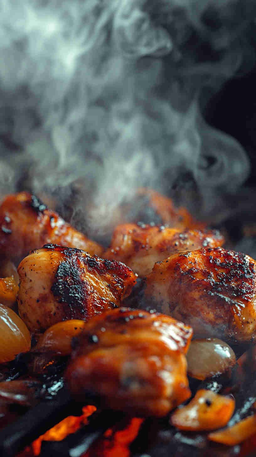Sweet and Savory Apricot Chicken in the Slow Cooker