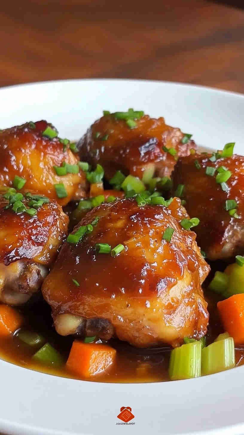 Tender Apricot Chicken with a Sweet Glaze
