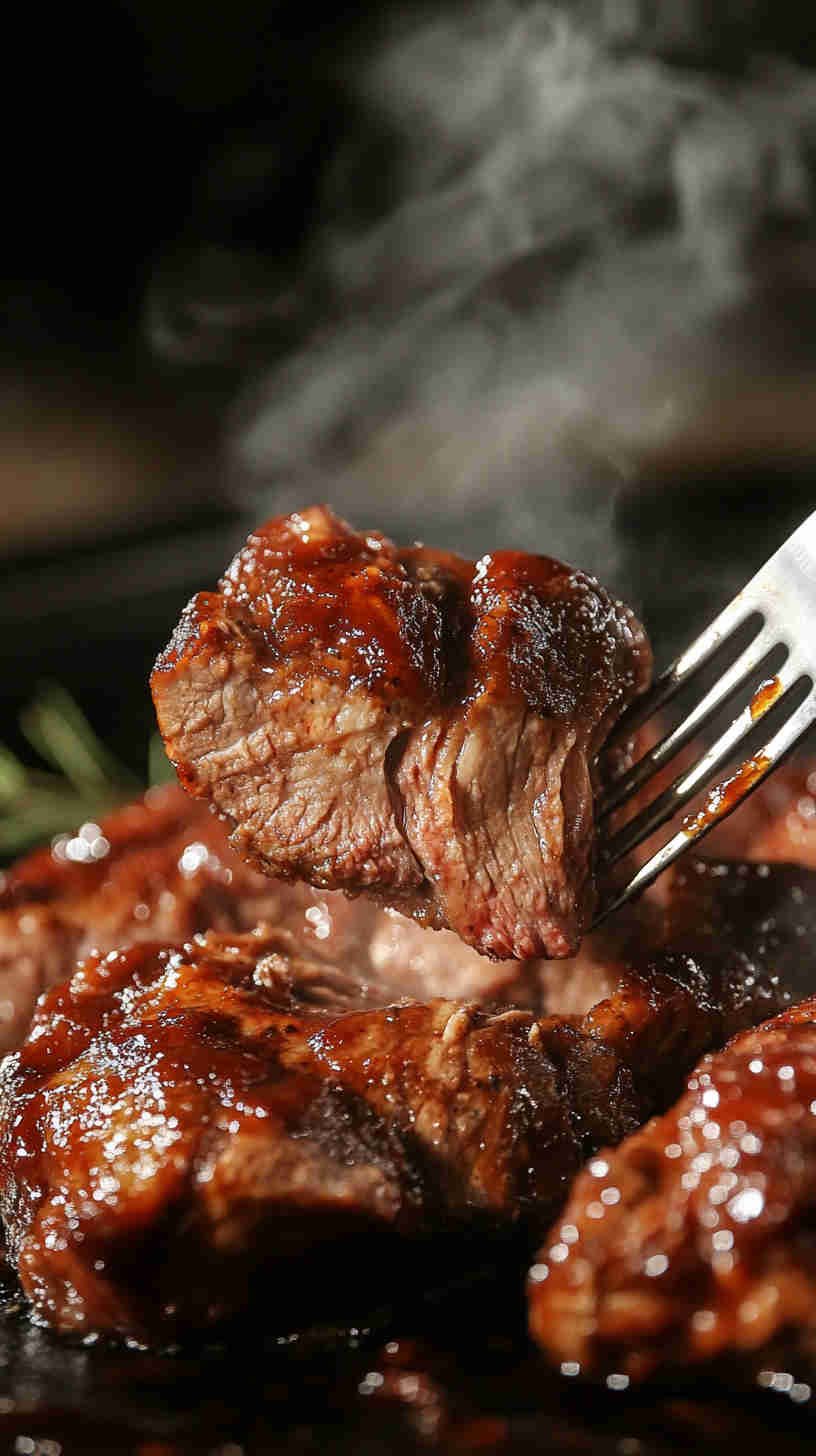 Tender BBQ Pork Roast in the Slow Cooker