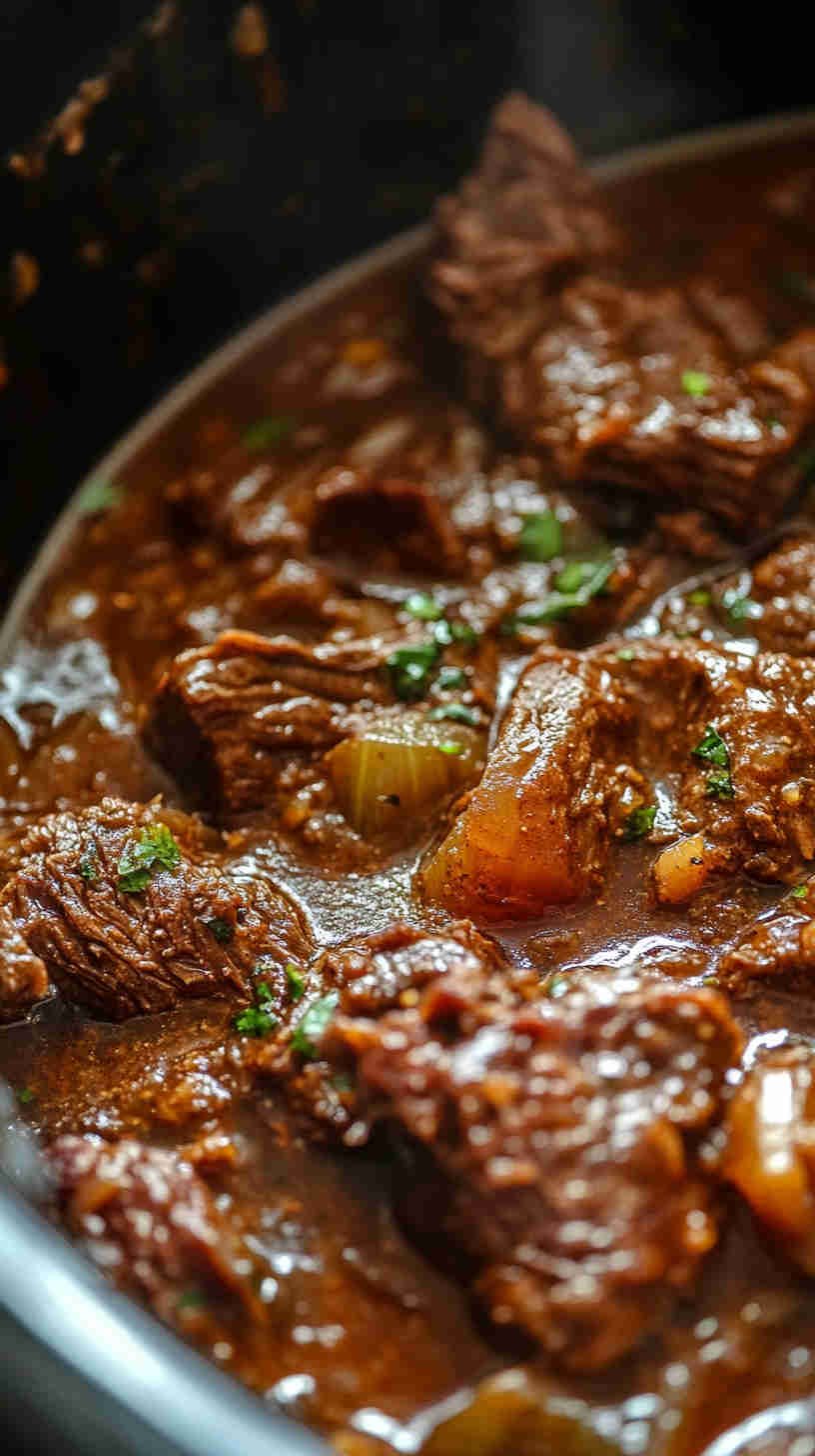 Tender Beef Barbacoa for Tacos