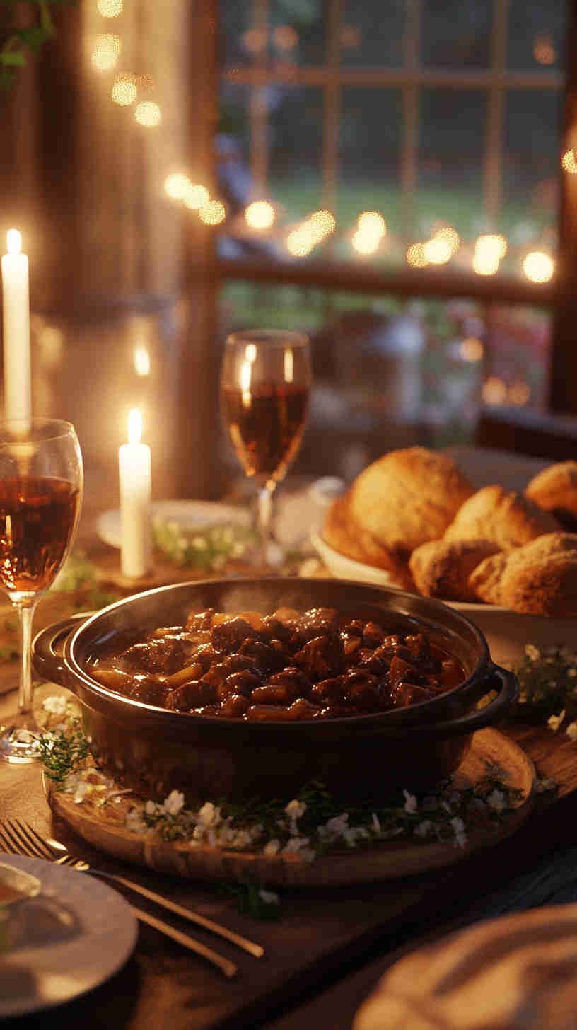 Tender Beef Stroganoff Made in a Slow Cooker