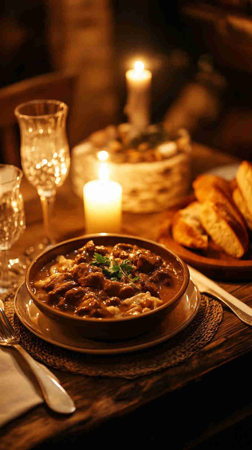 Tender Beef Stroganoff Made in a Slow Cooker