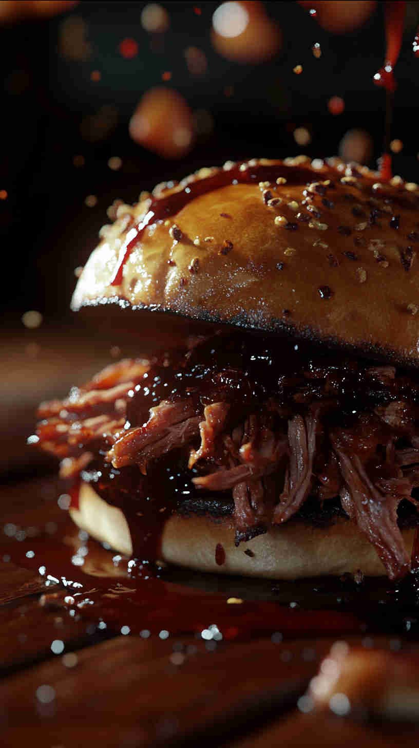 Tender Pulled Pork Sandwiches