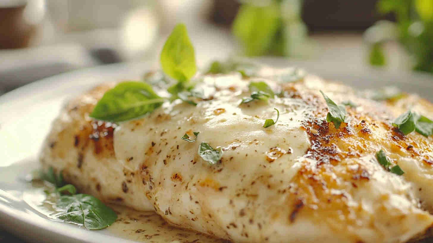 Tender Slow Cooker Garlic Parmesan Chicken