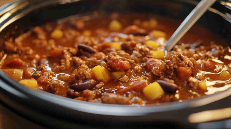 Texas-Style Slow Cooker Chili