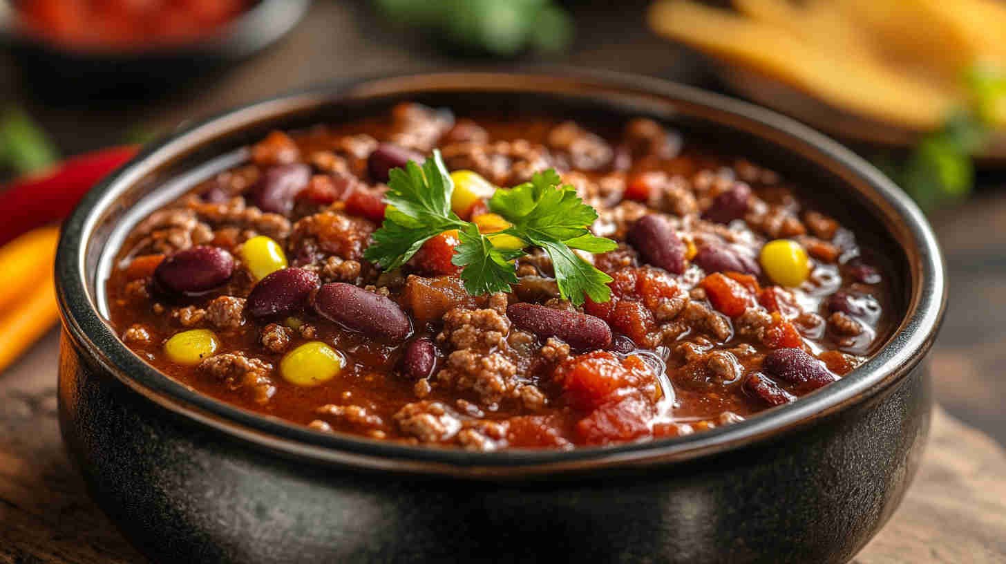 Thick and Rich Slow Cooker Chili
