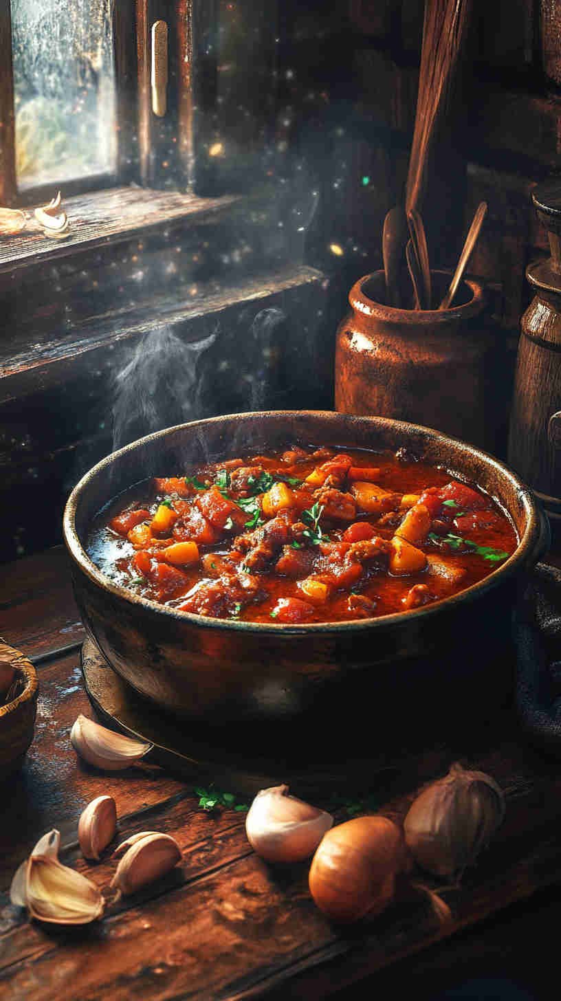 Traditional Slow Cooker Hungarian Goulash