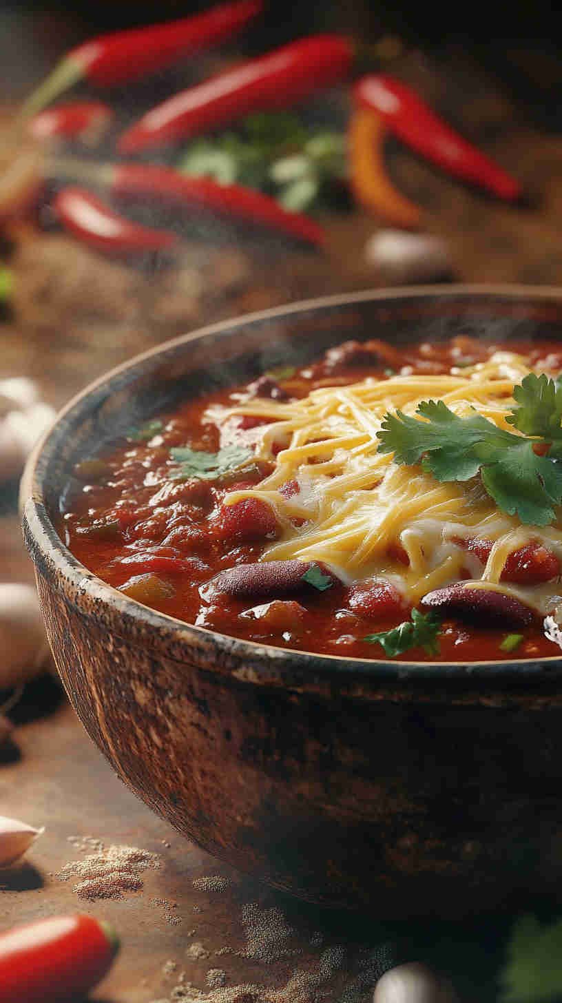 Ultimate Hearty Slow Cooker Chili
