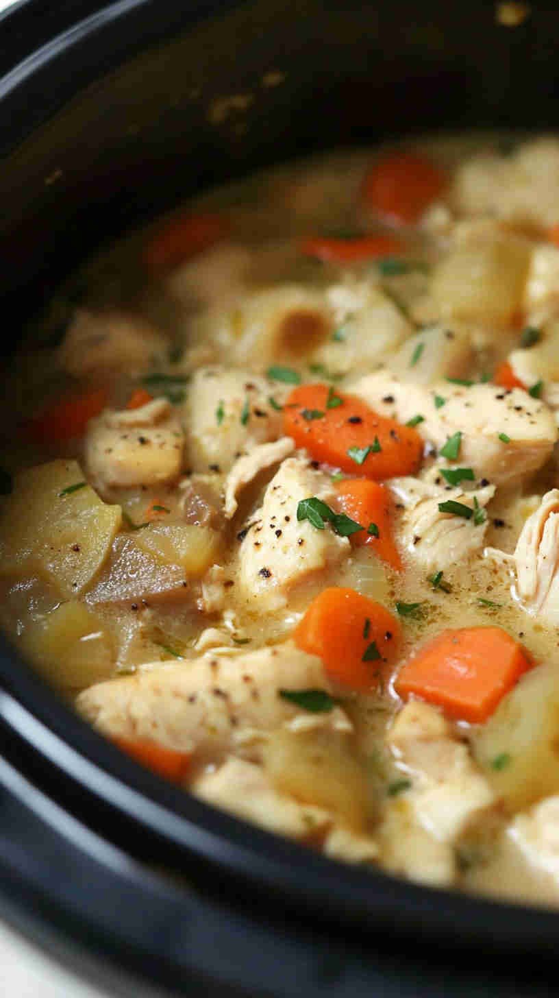 Ultimate Slow Cooker Chicken Casserole Recipe