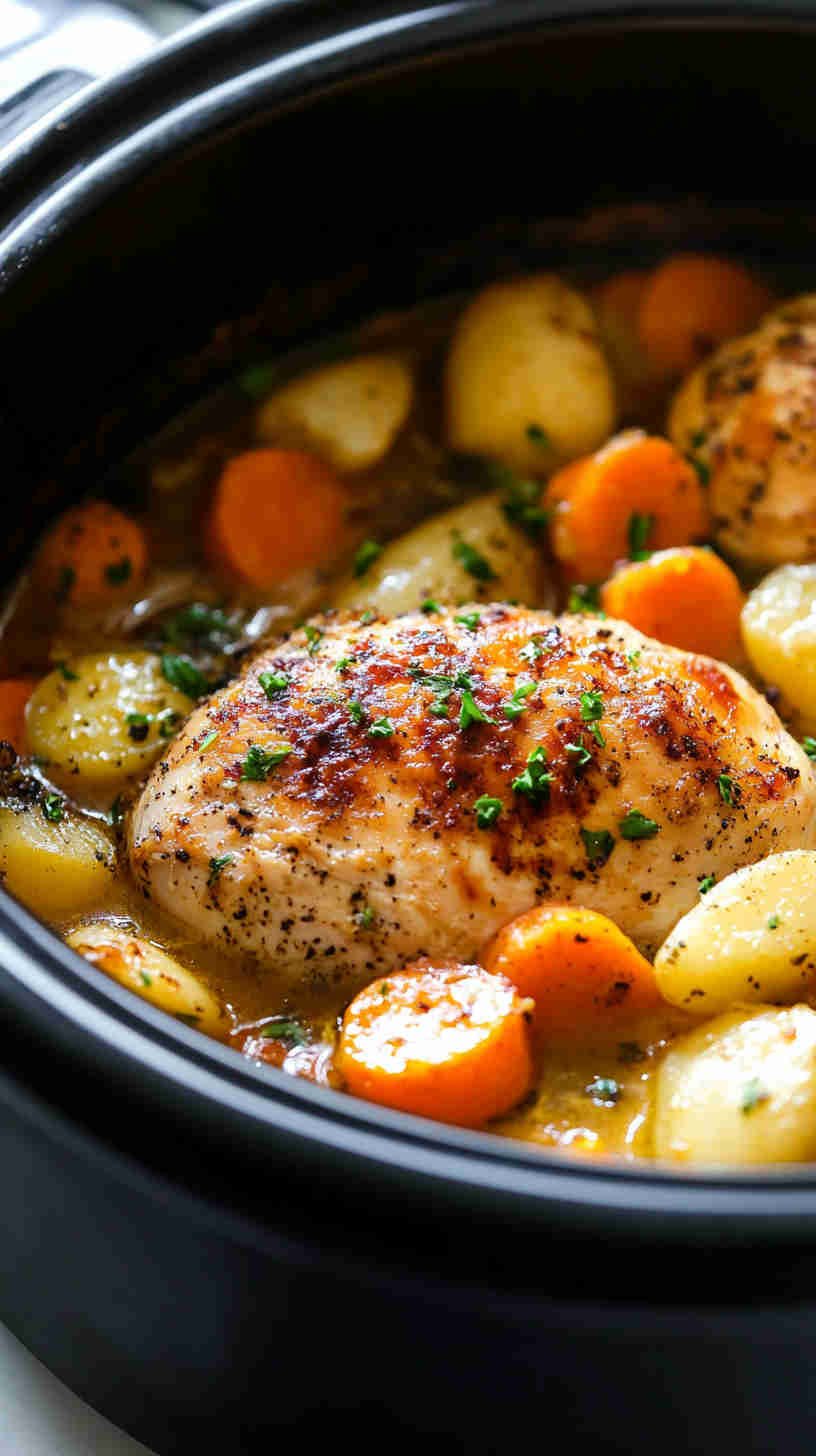 Ultimate Slow Cooker Chicken Casserole Recipe