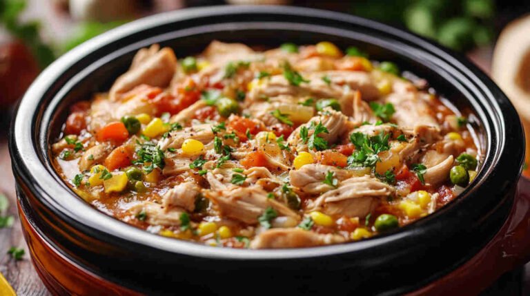 Ultimate Slow Cooker Chicken Casserole Recipe