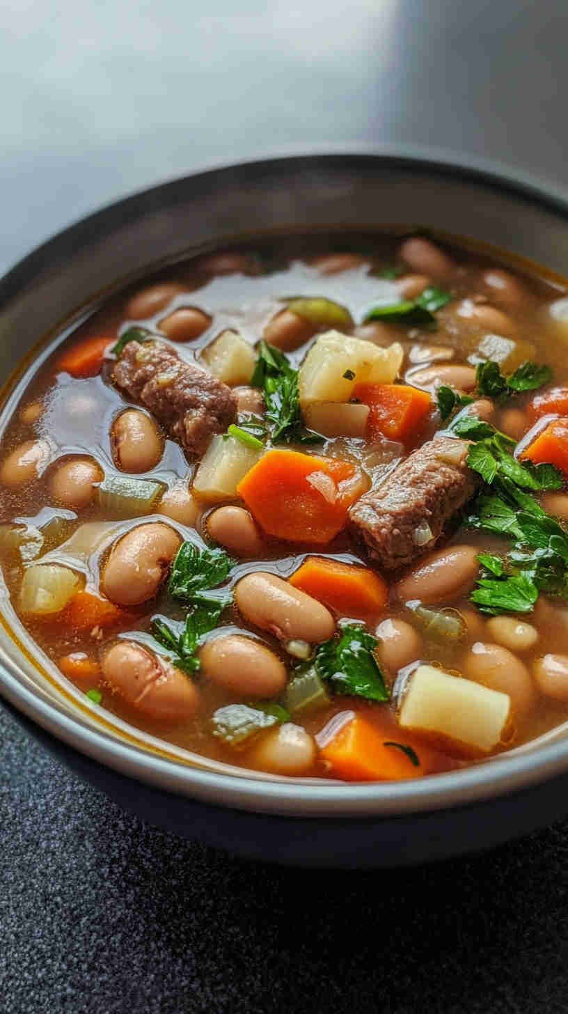 Warm Up with Crock Pot 15 Bean Soup