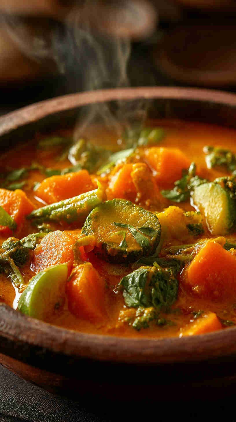 Slow Cooker Vegetable Korma