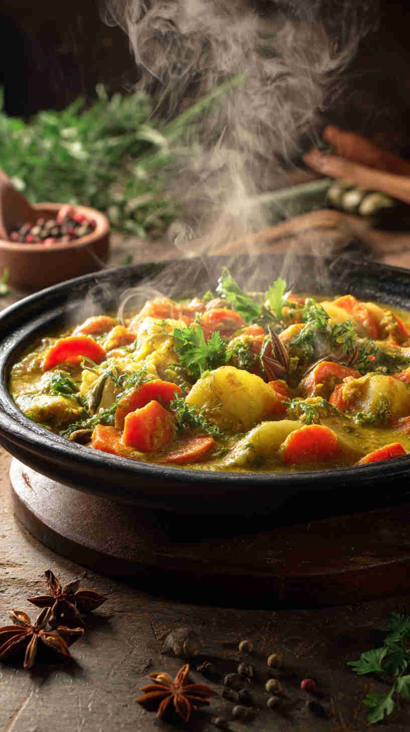Slow Cooker Vegetable Korma