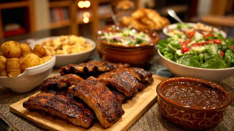 Crockpot BBQ Ribs with Homemade Sauce