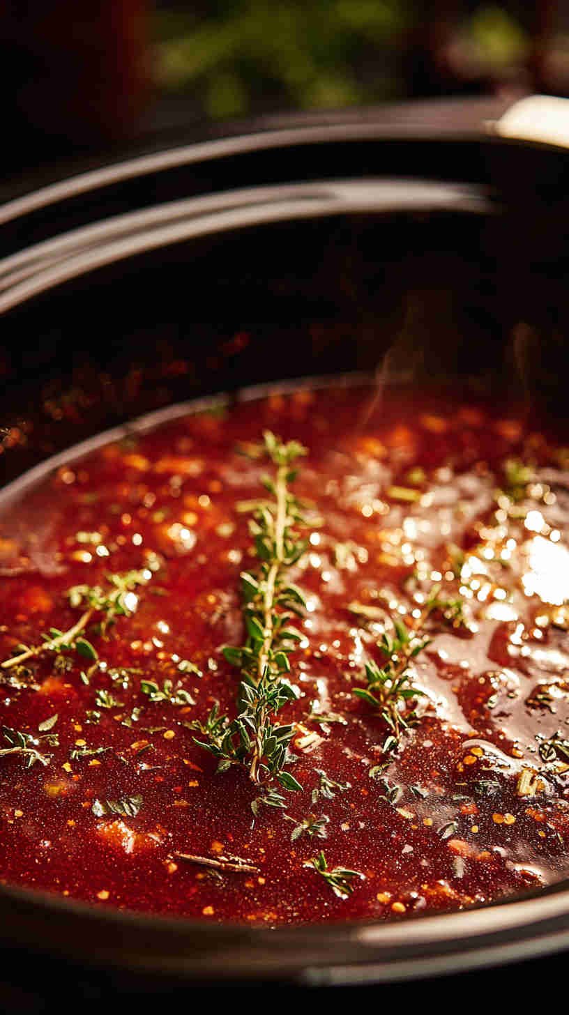 Crockpot Barbecue Sauce