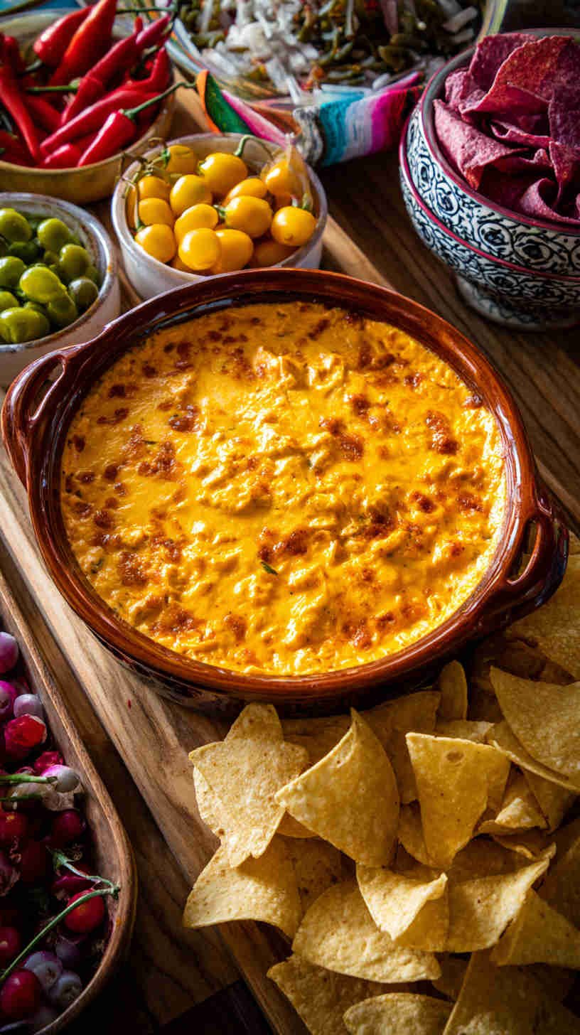 Crockpot Buffalo Chicken Dip