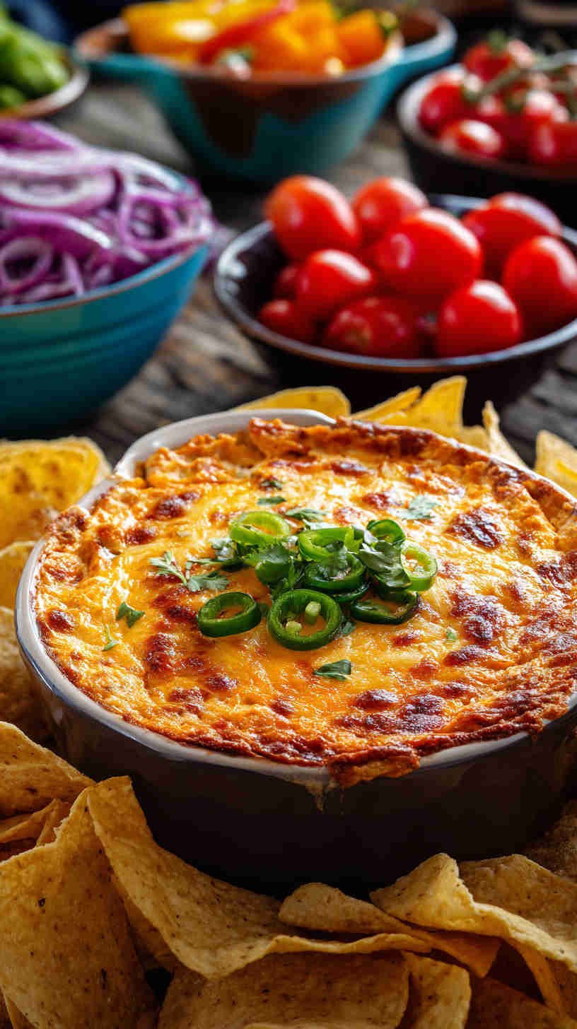 Crockpot Buffalo Chicken Dip